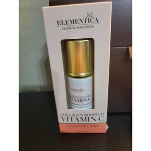 Elementica Collagen Booster Vitamin C Anti-Aging Face Serum 1.4 Oz * NEW *